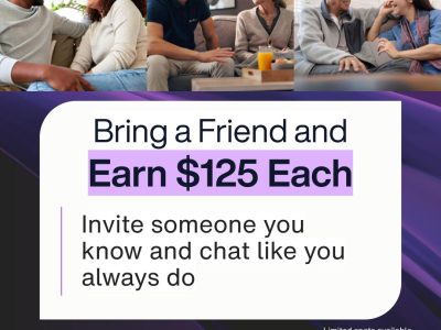TELUS Digital - Earn $125 Participating in an Audio and Video Research Study