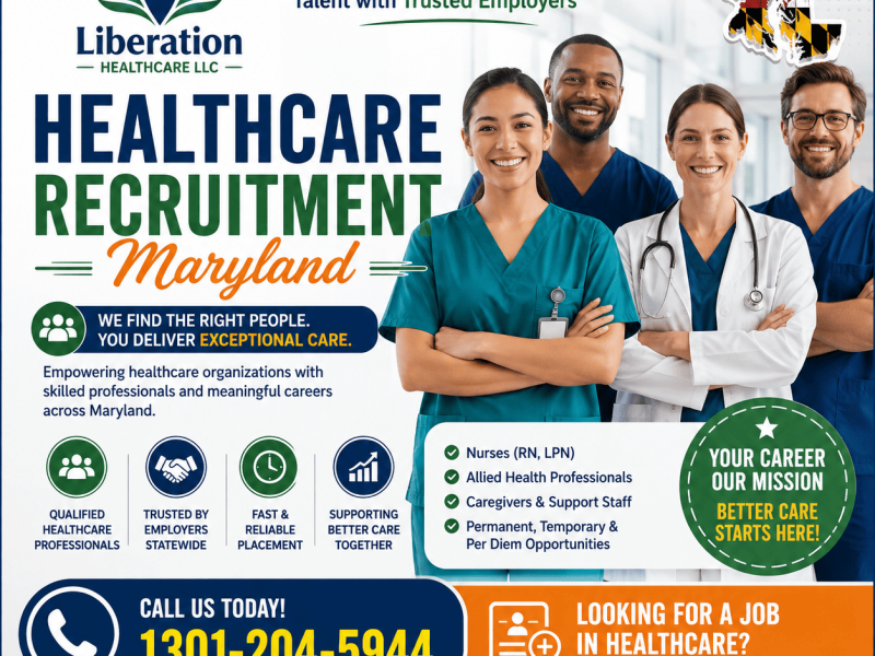 Healthcare Recruitment Maryland | Trusted Healthcare Staffing