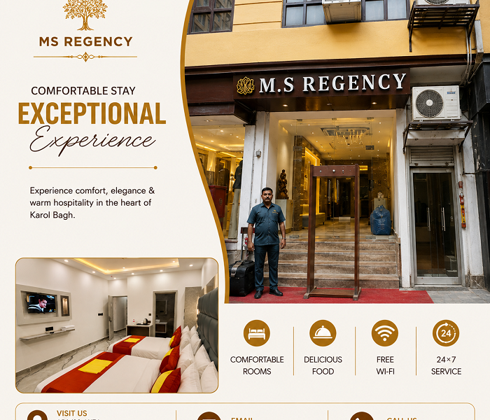 Family Hotel in Karol Bagh – Stay Comfortably