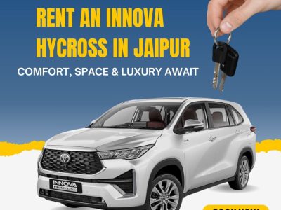 Premium Innova Hycross Rental Service in Jaipur