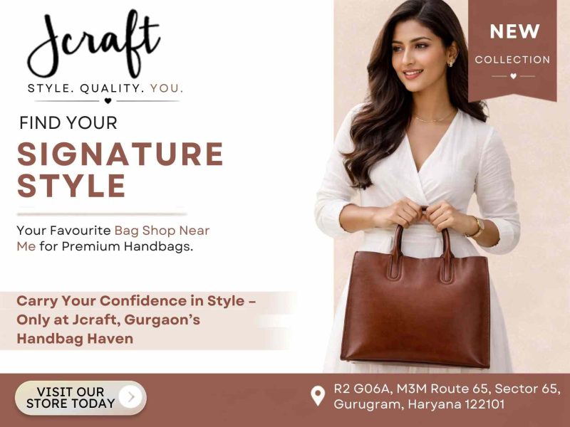 Premium Tote Bags for Women & Office Bags in Sector 65 Gurgaon | JCraft Handbags