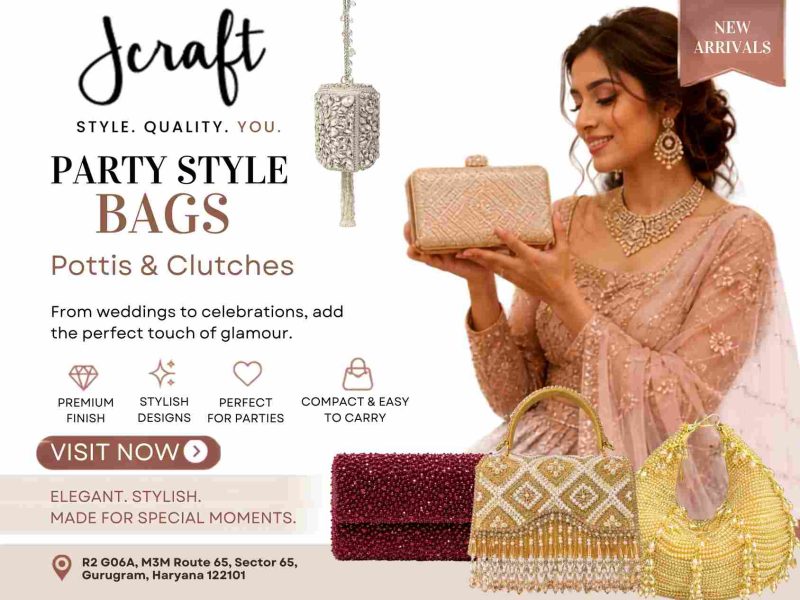 Premium Tote Bags for Women & Office Bags for Women at JCraft Handbags Sector 65 Gurgaon