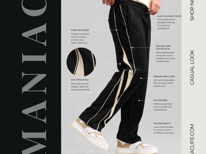 Jogger Pants for Men – Comfortable Streetwear Styles | Maniac Life