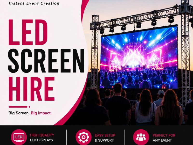 LED Screen Hire in Sydney for Events, Stages and Displays