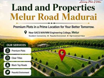 Top Land for Sale Melur Road Madurai – A Valuable Real Estate Investmen