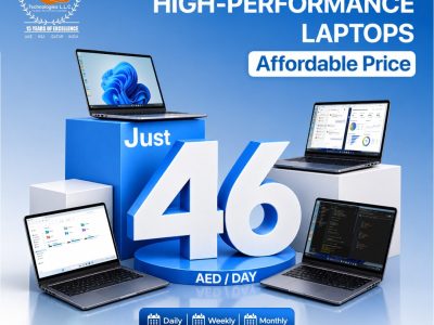 Rent High Performance Laptop Starting from Just AED 46 Per Day
