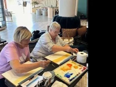 Learn & Create Beautiful Art | Buy Watercolor Landscape Painting Seal Beach