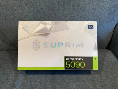 MSI GeForce RTX 5090 32GB SUPRIM SOC GDDR7 Graphics card for 4K Gaming