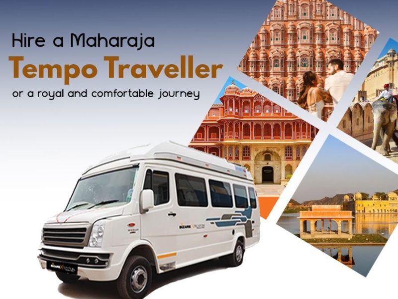 Maharaja Tempo Traveller Rental Jaipur for Tours