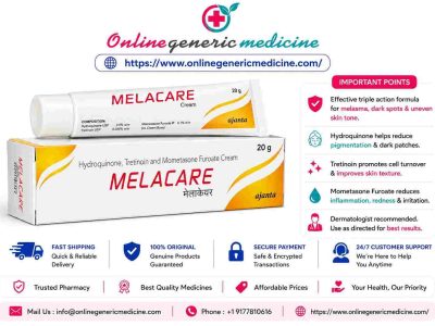 Melacare Cream 20gm: Everything You Need to Know | Online Generic Medicine