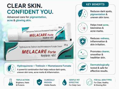 Melacare Forte Cream– Skin Care Cream for Online Generic Medicine