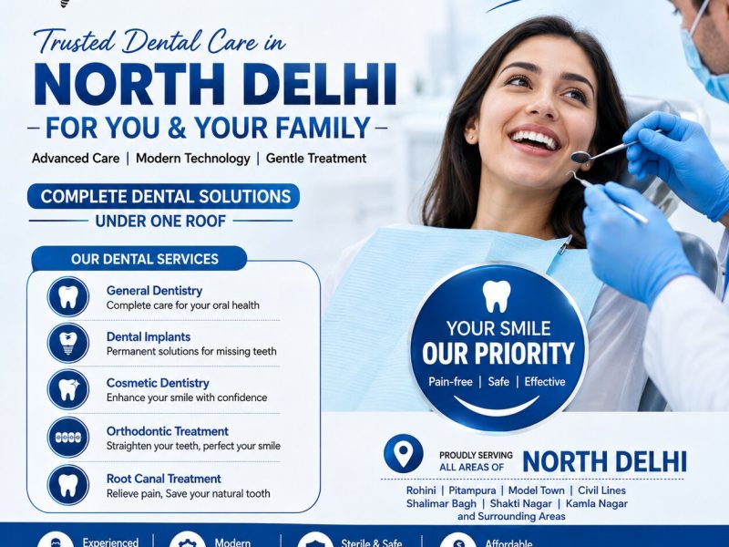 Best Dental Clinic in North Delhi | Kamniyata Dental Solutions