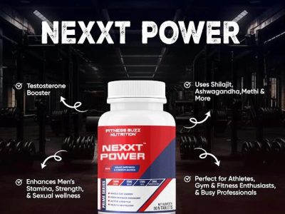 Power Up Strength & Stamina Naturally with Nexxt Power Testosterone Booster
