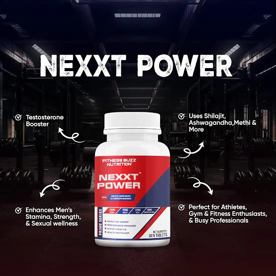 Power Up Strength & Stamina Naturally with Nexxt Power Testosterone Booster
