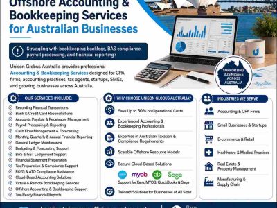 Offshore Accounting & Bookkeeping Services for Australian Businesses