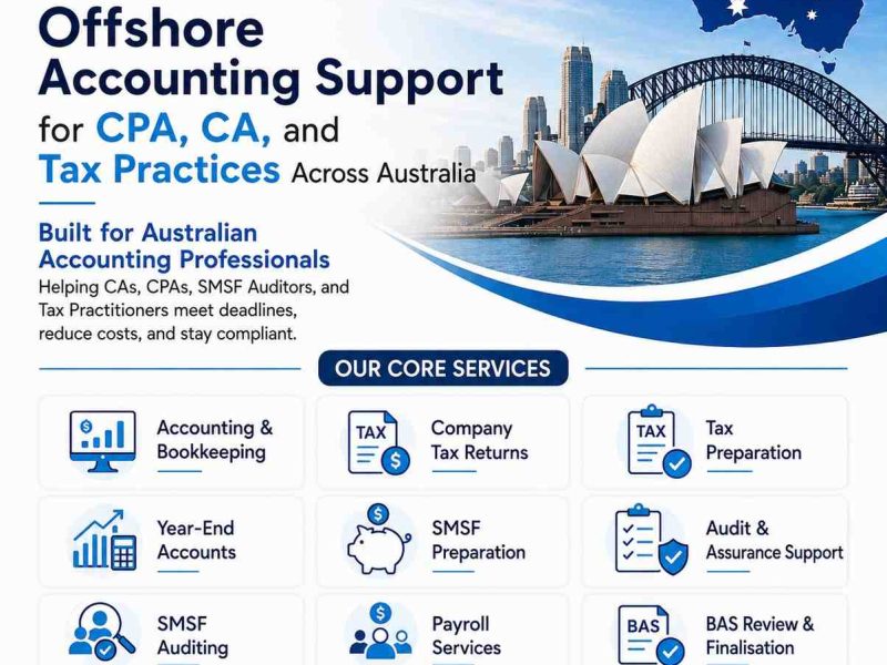 Offshore Accounting Support for CPA, CA, and Tax Practices Across Australia