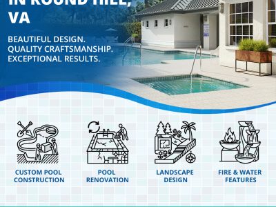 Above Ground Pool and Deck Installation Near Me in Round Hill, VA