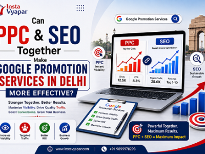 Can PPC and SEO Together Make Google Promotion Services in Delhi More Effective?