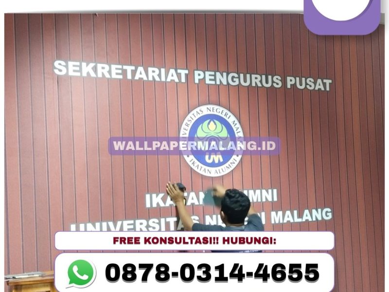 Paket pasang wallpaper custom dikota malang