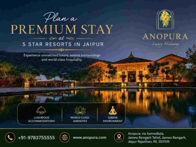 Plan a Premium Stay at 5 Star Resorts in Jaipur