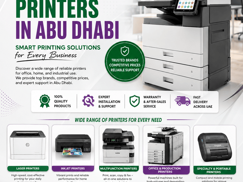 Printers In Abu Dhabi