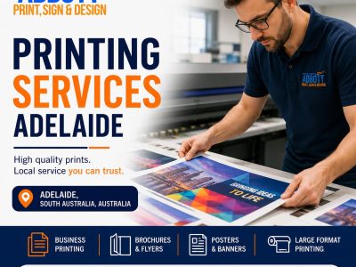 Printing Services Adelaide – Quality Printing for Every Business Need
