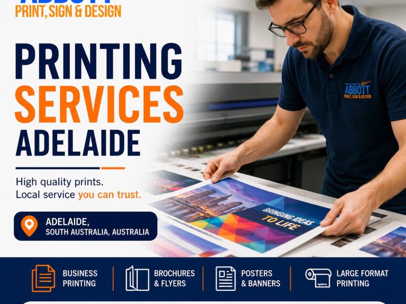 Printing Services Adelaide – Quality Printing for Every Business Need