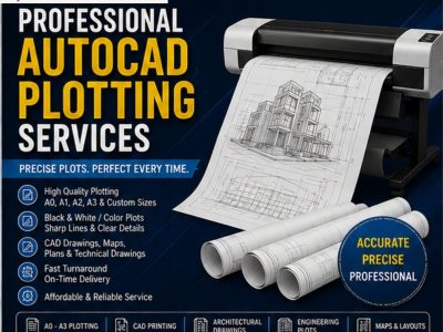 Professional AutoCAD Plotting Services in Dubai | Star Bay Print Centre