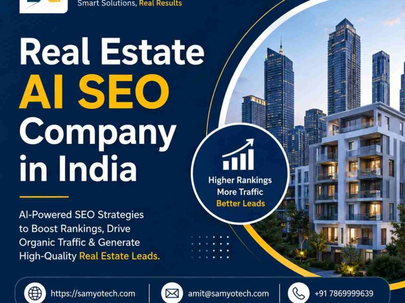 Real Estate AI SEO Company India: Transforming Property Marketing with AI