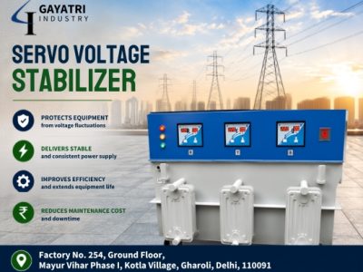 Voltage Fluctuations Affecting Your Machines? Choose the Right Servo Voltage Stabilizer in Noida