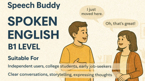 Speech Buddy – Spoken English (B1 Level)