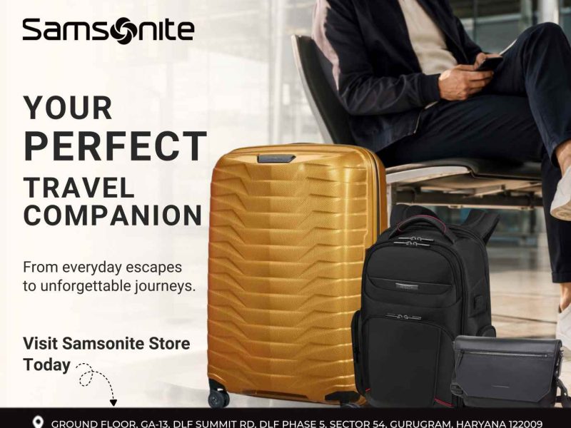 Samsonite Bag Store in Gurgaon | Luggage for Every Journey