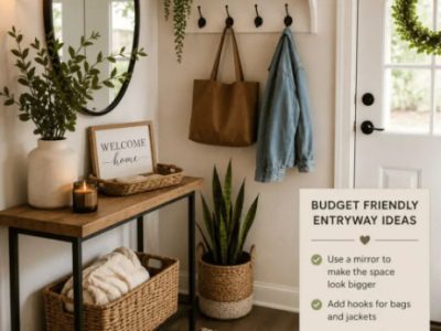 Small Entryway Decor Ideas on a Budget
