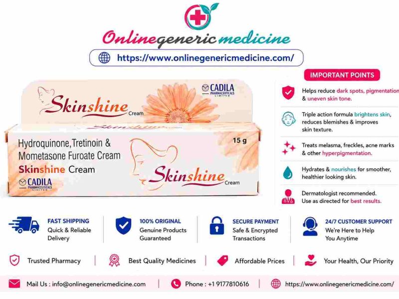 Skinshine Cream | Skin Care Cream for an Even-Looking Complexion