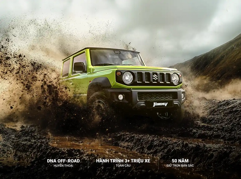 Suzuki Jimny Nhỏ Gọn Mạnh Mẽ Cho Hành Trình Đầy Trải Nghiệm
