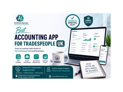 Best Accounting App for Tradespeople UK | AI Driven Success