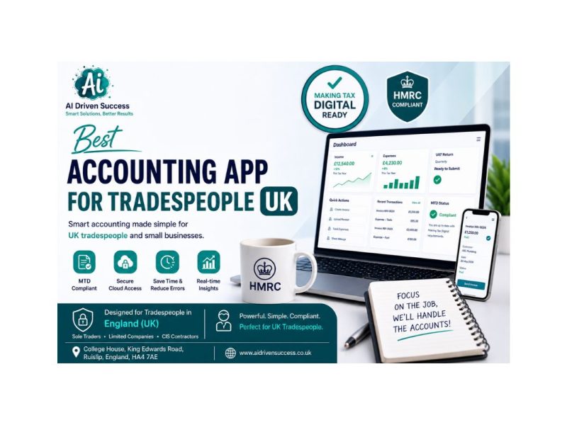 Best Accounting App for Tradespeople UK | AI Driven Success