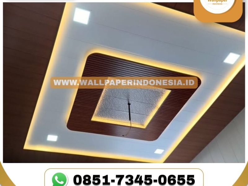 Vendor plafon pvc modern dimalang