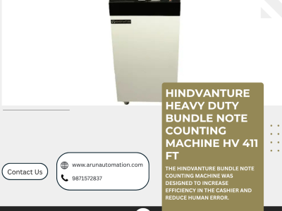 Hindvanture Heavy Duty Bundle Note Counting Machine HV 411 FT