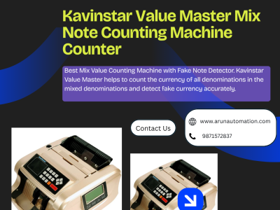 Kavinstar Value Master Mix Note Counting Machine Counter
