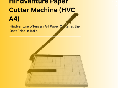 Hindvanture Paper Cutter Machine (HVC A4) Precision Cut