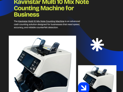 Kavinstar Multi 10 Mix Note Counting Machine for Business
