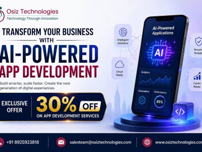 Transform Your Business with AI-Powered App Development Services – Get Up to 30% Off!