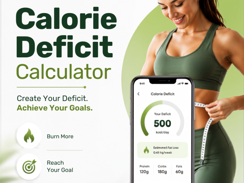 Unlock Your Path to Lasting Change Check Calorie Deficit Calculator with BurnLogic