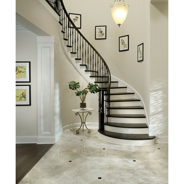 Custom Curved Staircases by Acadia Stairs