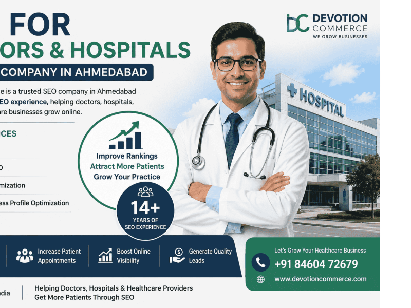 SEO For Doctor | SEO for Hospital | Best SEO Company in Ahmedabad