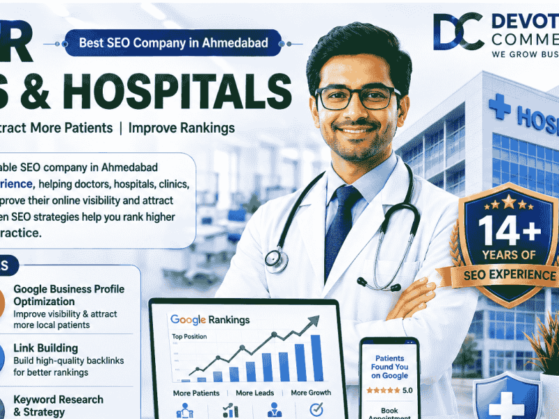 SEO For Doctor | SEO for Hospital | Best SEO Company in Ahmedabad