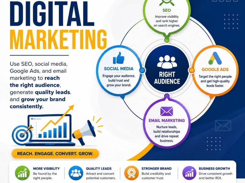 Grow Your Business with DKS Digitech - SEO, SMO, and Paid Ads!