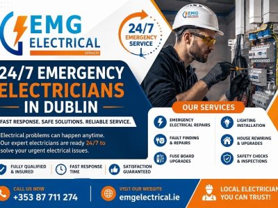 24/7 Emergency Electricians in Dublin for Urgent Electrical Issue
