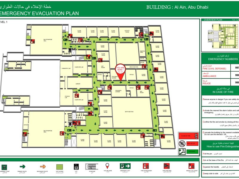 Fire and Emergency Evacuation Plan Providers in Abu Dhabi